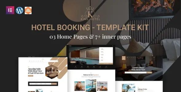 KingHo – Hotel Booking Elementor Template Kit