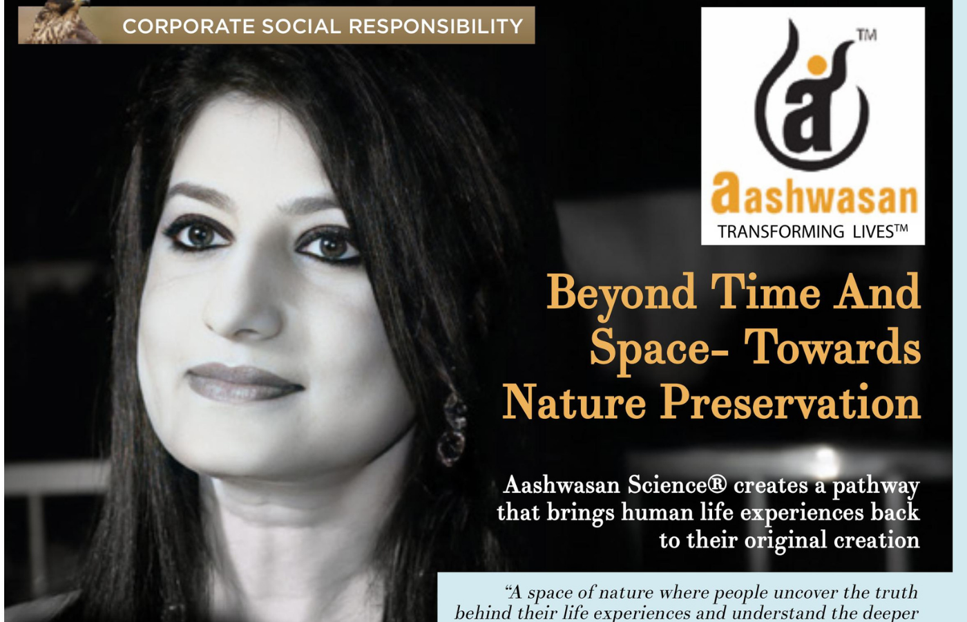 Beyond Time and Space - Towards Nature Preservation in Falcon News on Dec 2025